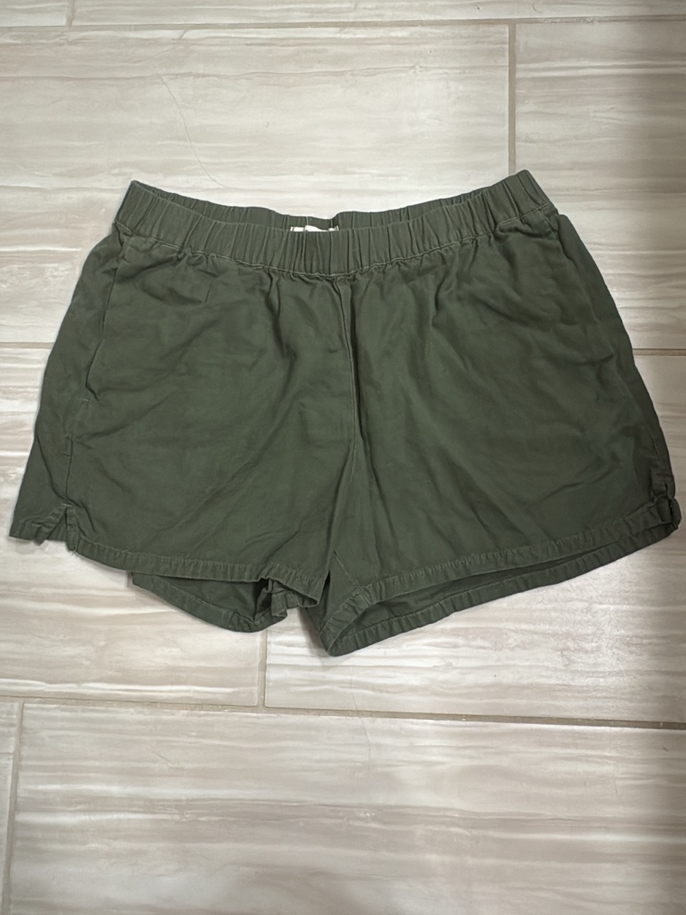 Madewell Olive Shorts